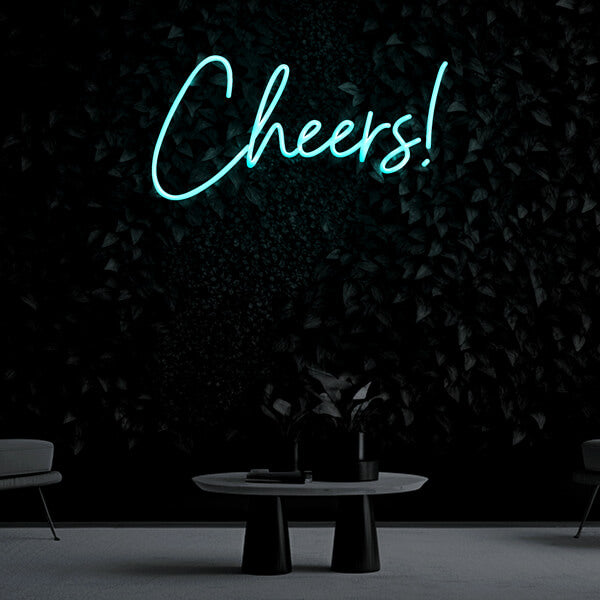 "Cheers!" Neon Sign