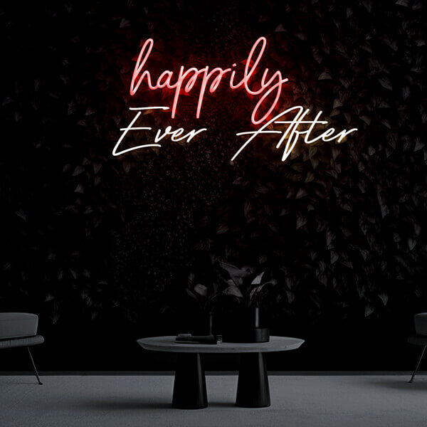 "Happily Ever After" Neon Sign